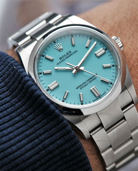 oyster perpetual rolex blue accents|Rolex Oyster Perpetual watch price.